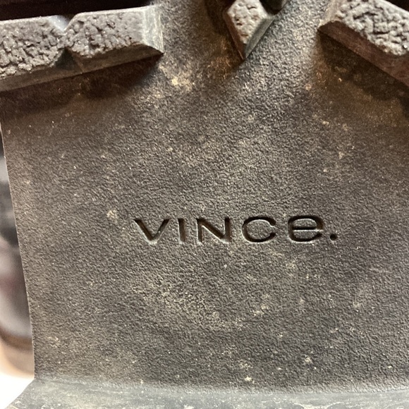 Vince Moto boot pull on grunge biker dark academia 7.5 - Picture 7 of 8